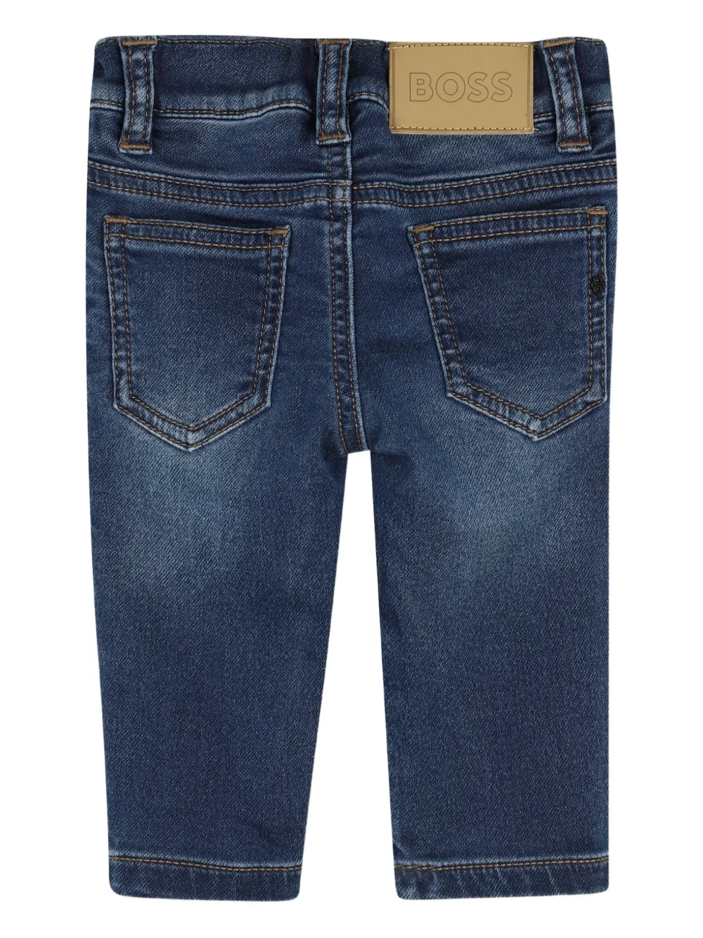  Boss Kidswear Five-pocket Jeans - Blue 