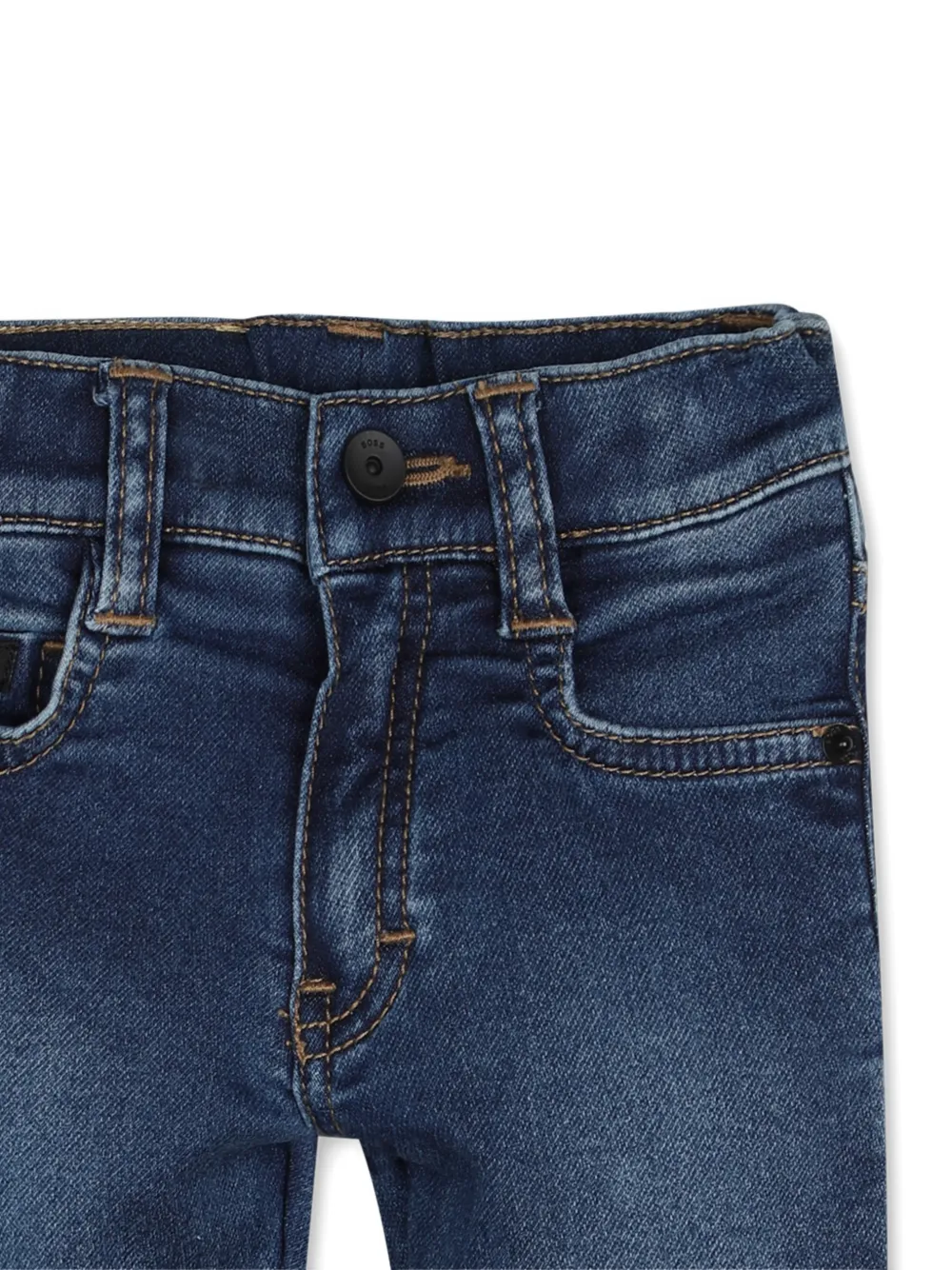  Boss Kidswear Five-pocket Jeans - Blue 