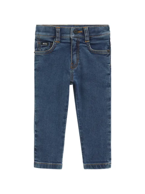 BOSS Kidswear jeans in stretch-knit denim