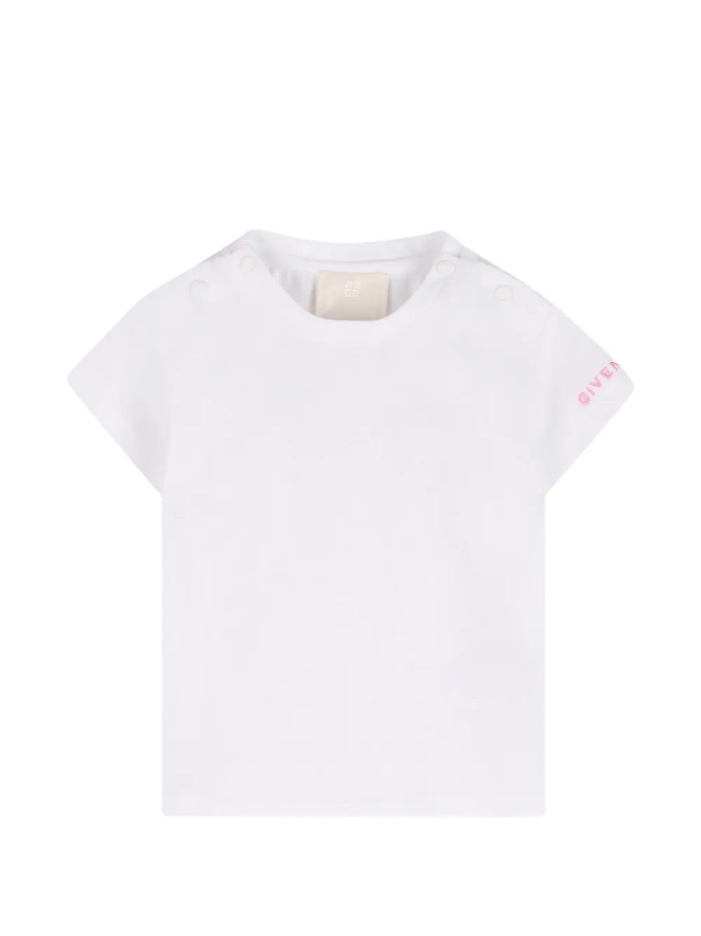 Givenchy Kids T-shirt set met print Wit
