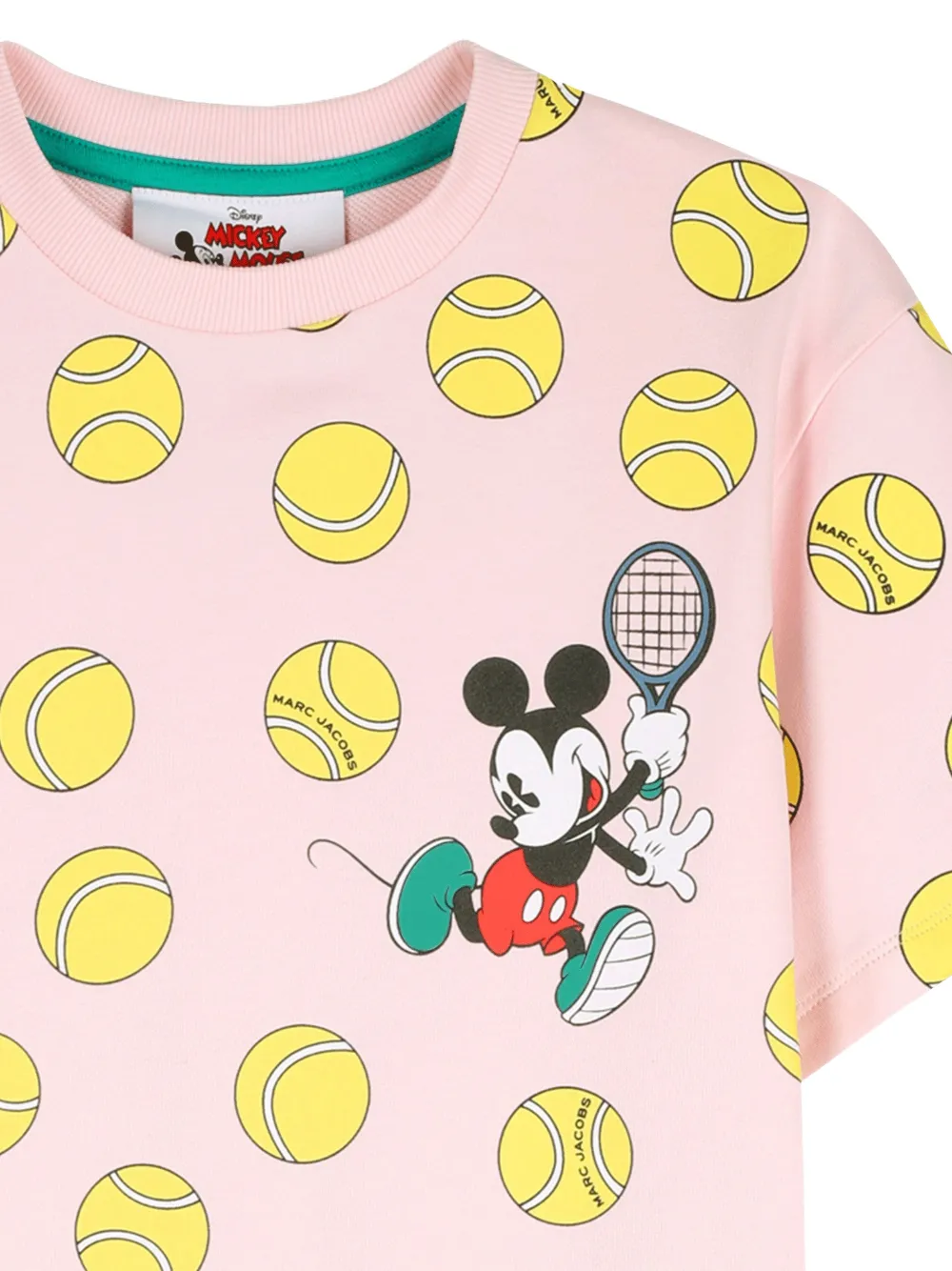 Marc Jacobs Kids x Disney jurk met korte mouwen en print Roze