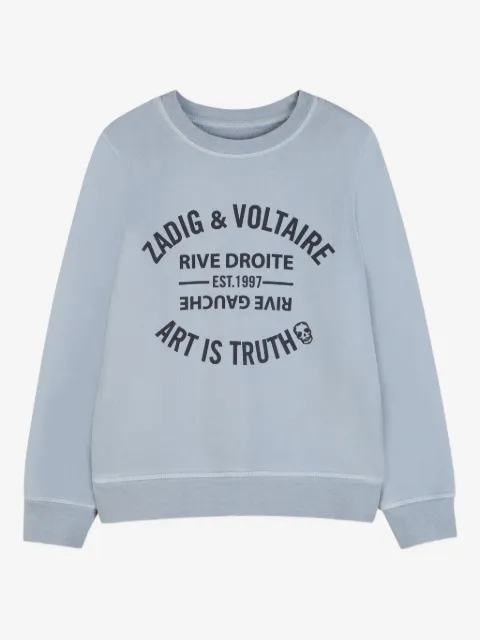 Zadig & Voltaire Kids crew-neck sweatshirt