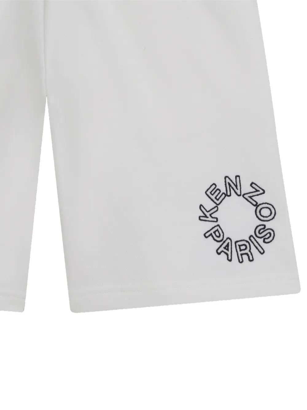  Kenzo Kids Logo Shorts - Neutrals 