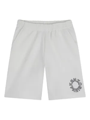 Kenzo Kids appliqué-detail Cargo Shorts | Neutrals | FARFETCH CA