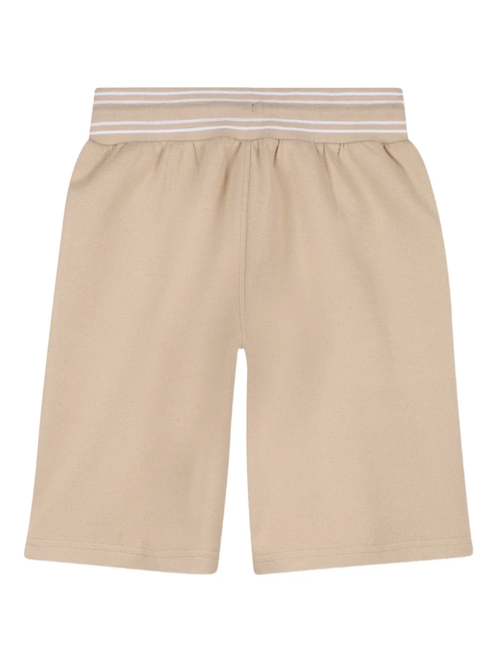 BOSS Kidswear Gestreepte shorts Beige