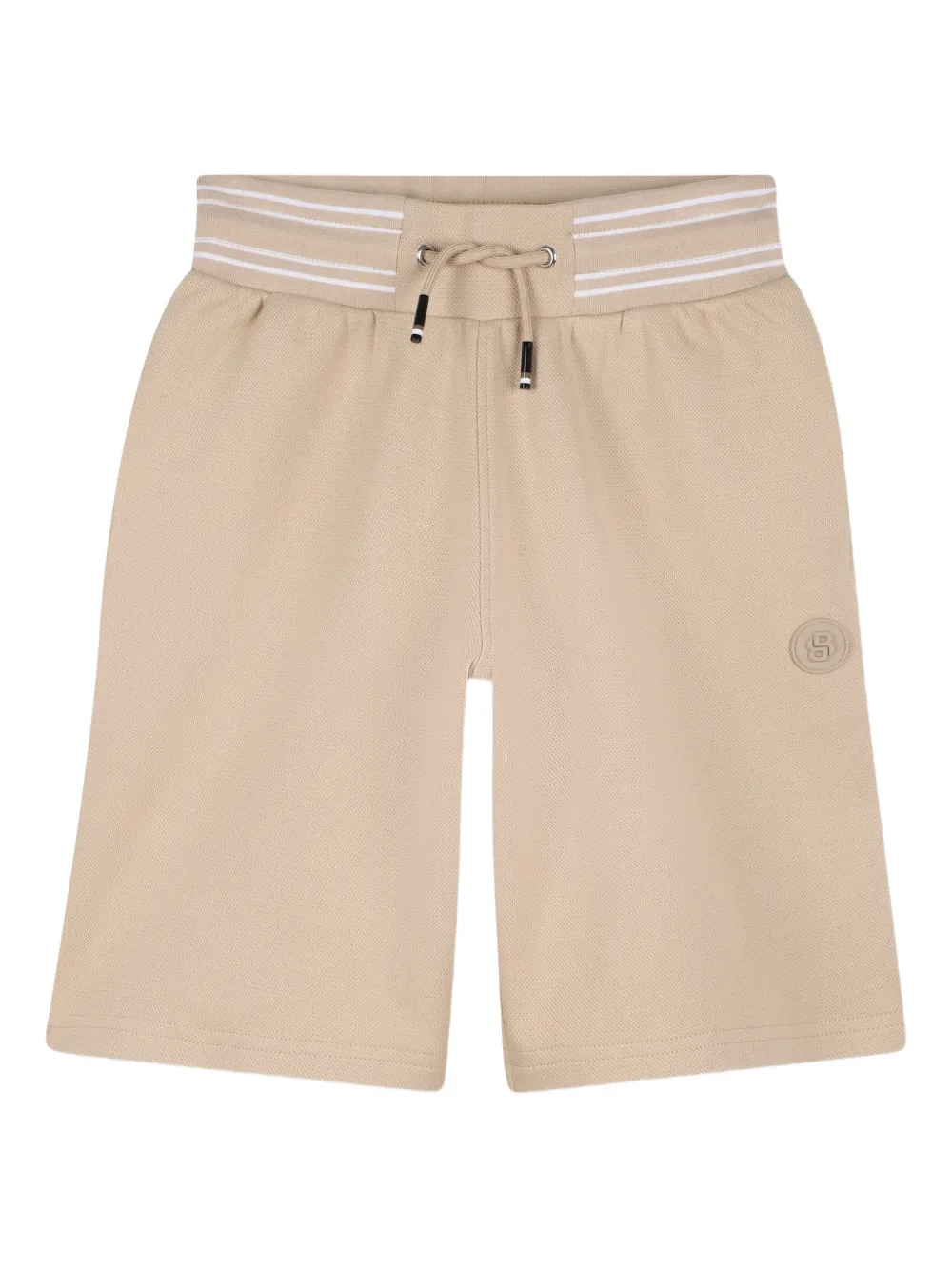 BOSS Kidswear Shorts a righe - Toni neutri