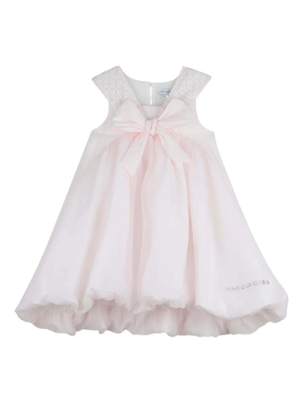 Marc Jacobs Kids Abito con fiocco - Rosa