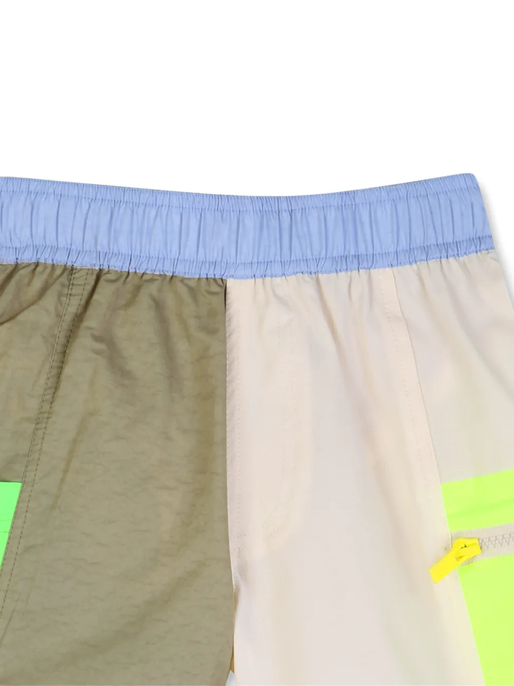 Billieblush Shorts met colourblocking Beige