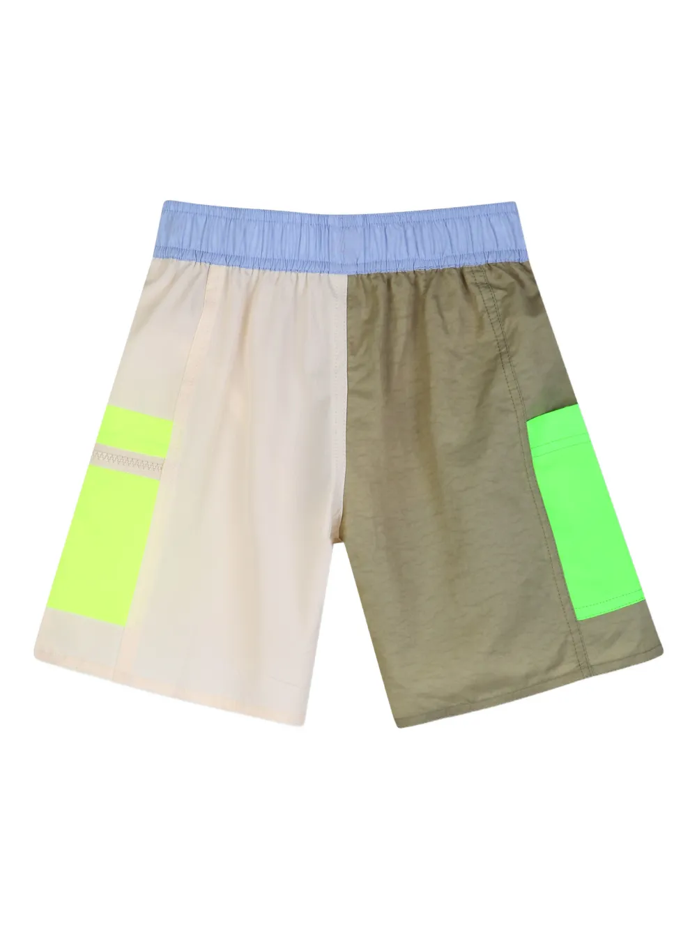 Billieblush Shorts met colourblocking Beige