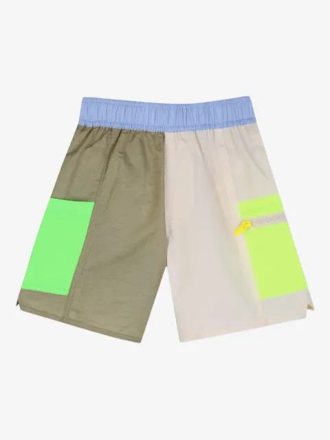 Billieblush colour-block board shorts