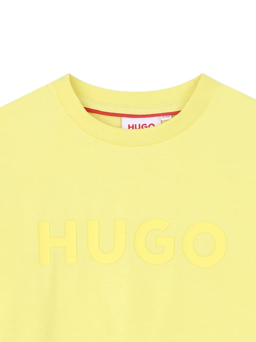  Hugo Kids Short-sleeved T-shirt - Yellow 
