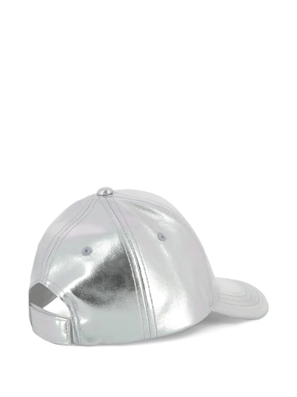  Dkny Kids Logo-patch Cap - Silver 