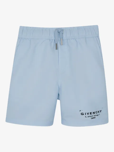 Givenchy Kids drawstring board shorts