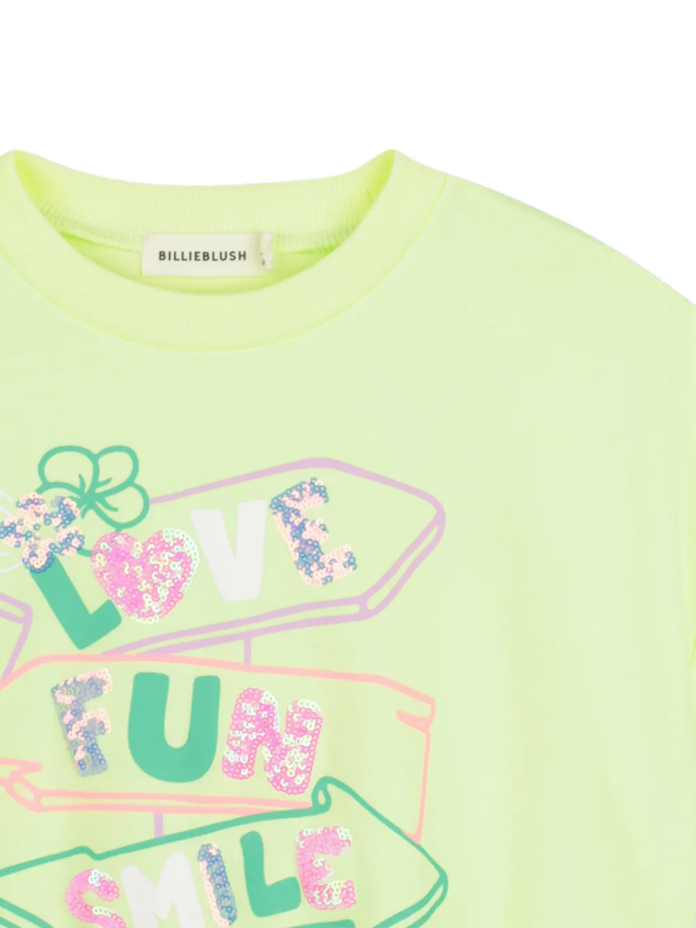 Sequin-Embellishment T-Shirt