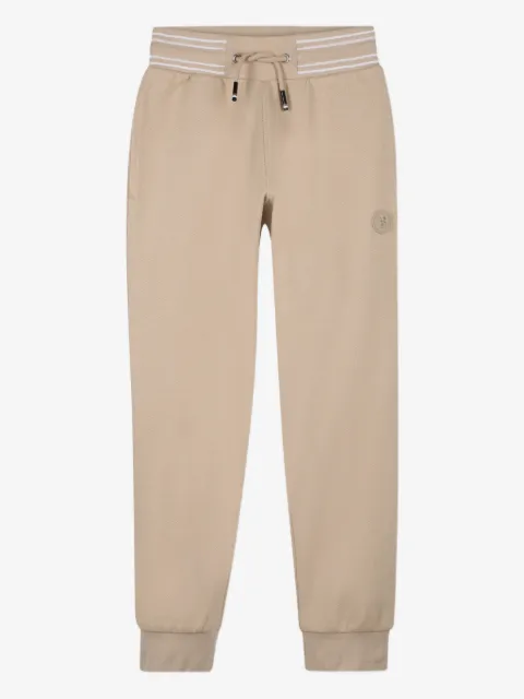 BOSS Kidswear logo-print tracksuit bottoms