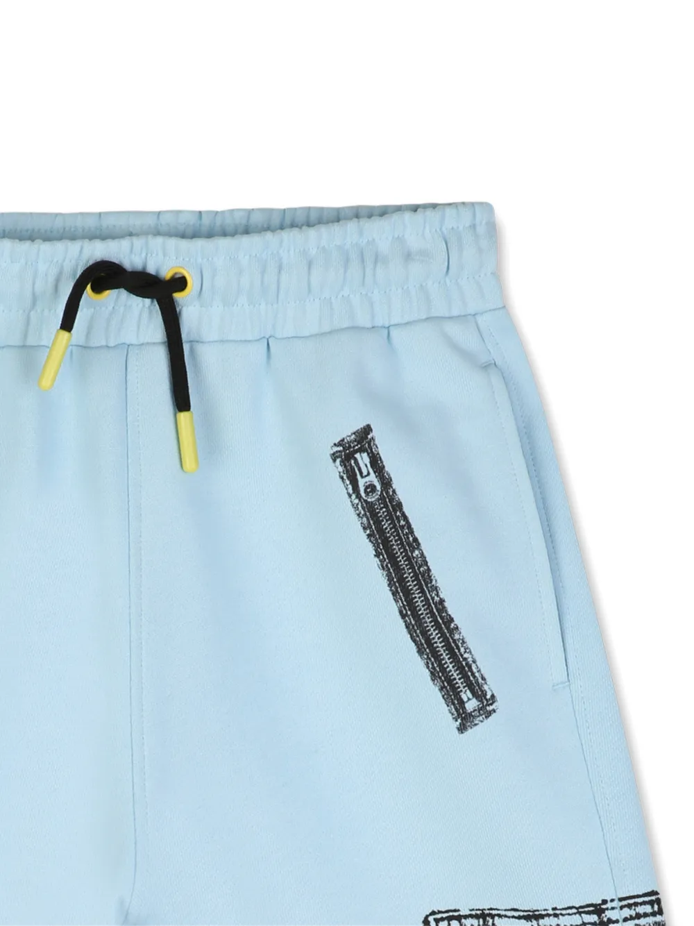  Marc Jacobs Kids Pocket-print Shorts - Blue 