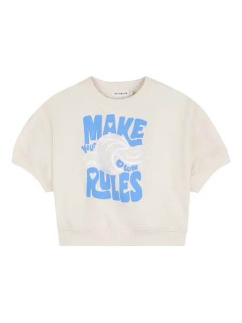 Billieblush short-sleeve sweater