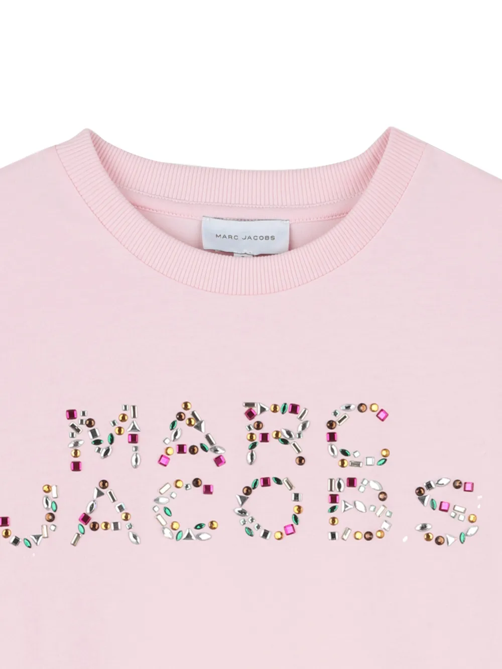  Marc Jacobs Kids Logo-embellished T-shirt - Pink 