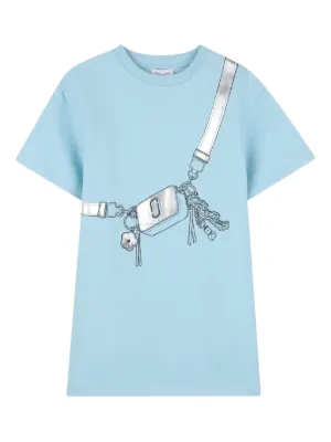 Marc Jacobs Kids フローラル Tシャツワンピース | グレー | FARFETCH JP