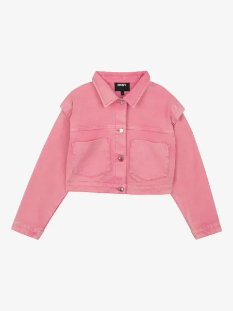 Dkny Kids veste en jean 2 en 1 à design convertible