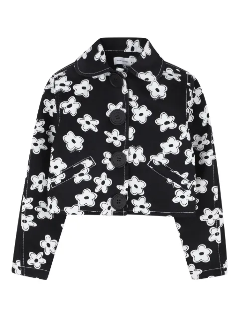 Marc Jacobs Kids floral-print button-fastening jacket