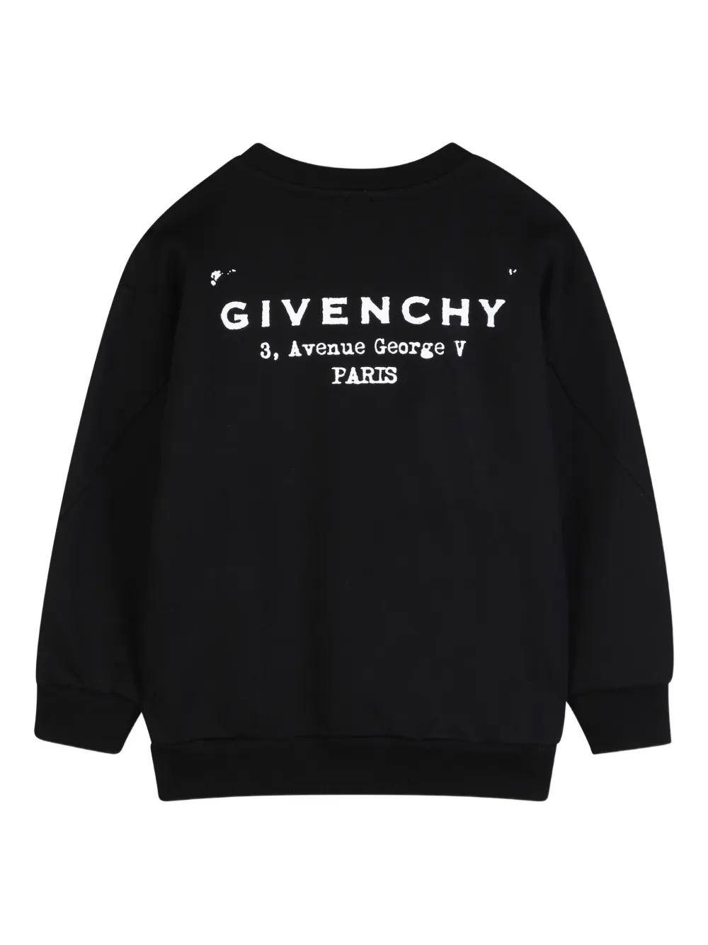 GIVENCHY ブラック ロゴ スウェット Givenchy Kids ロゴ スウェットシャツ | ブラック | FARFETCH JP