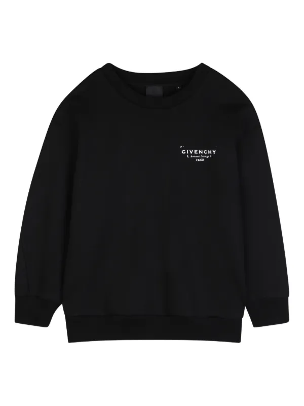 Givenchy Kids ロゴ スウェットシャツ | ブラック | FARFETCH JP