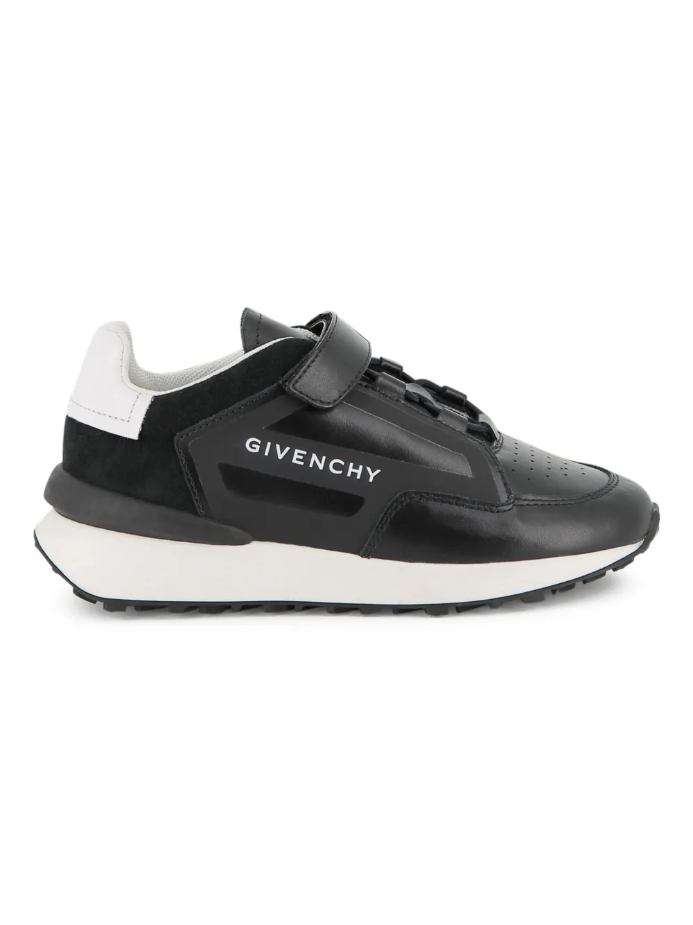 Givenchy Kids Sneakers met logoband Zwart