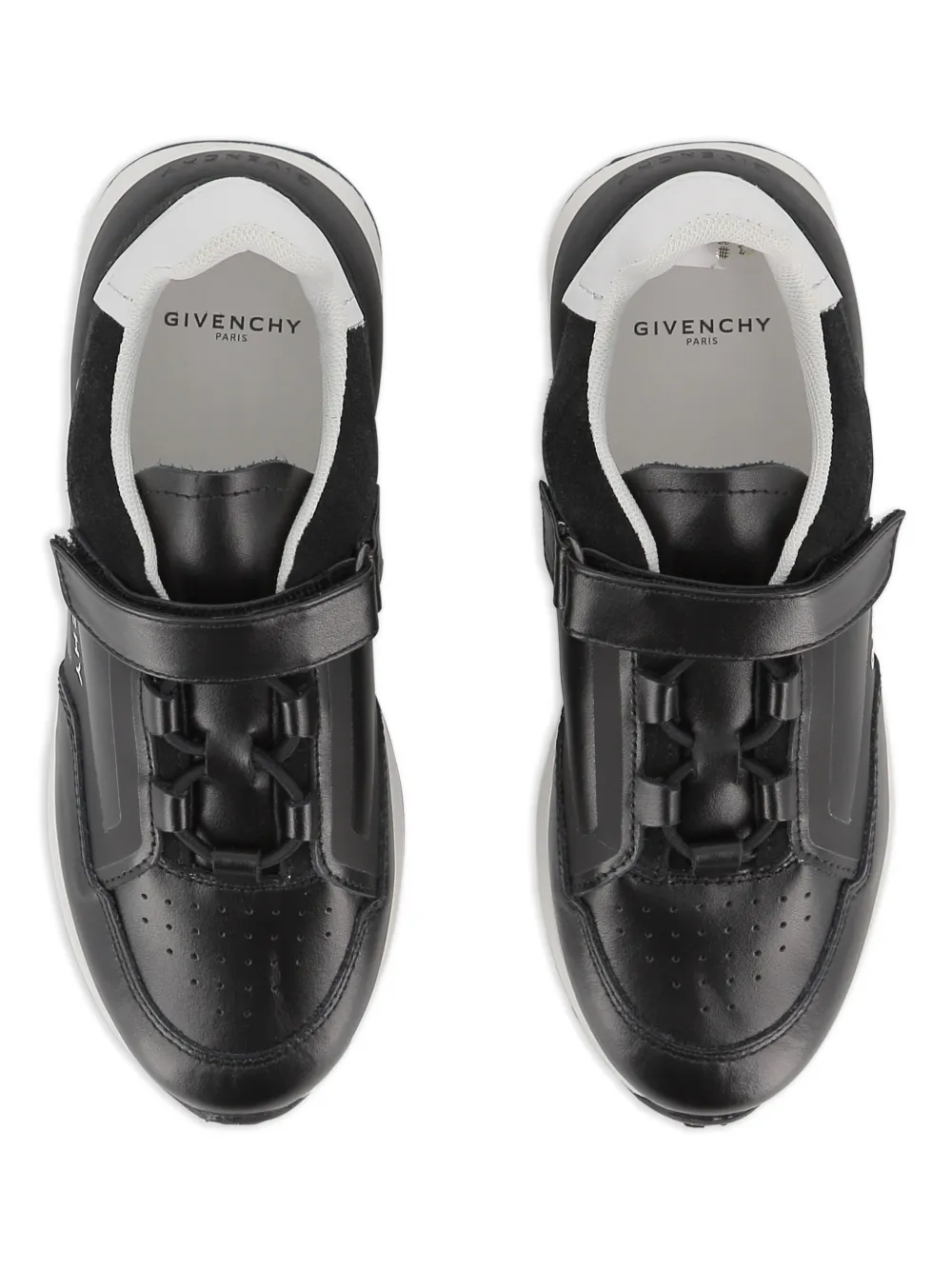 Givenchy Kids Sneakers met logoband Zwart