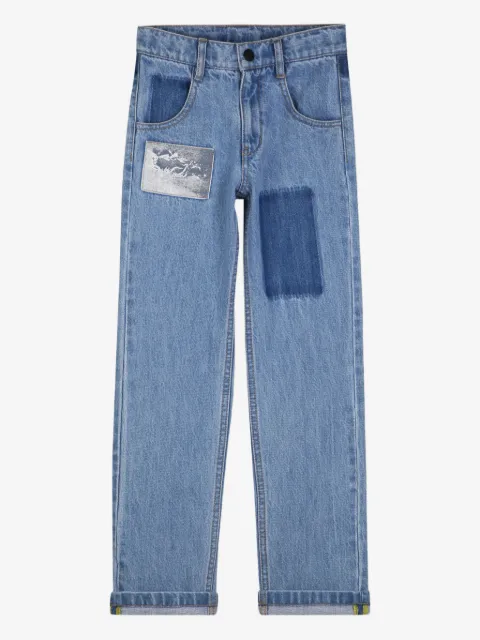 Marc Jacobs Kids jeans med applikationer