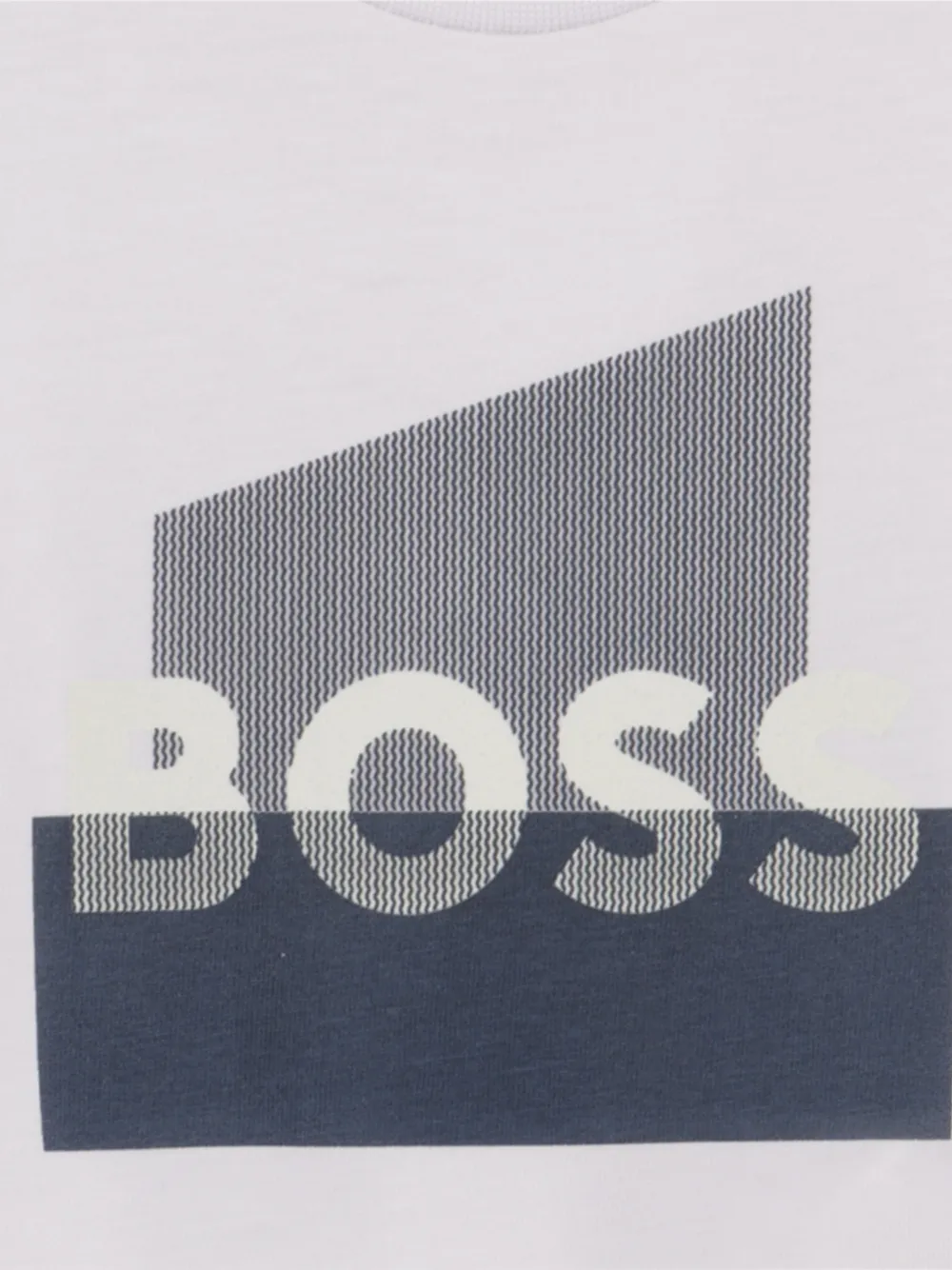 BOSS Kidswear T-shirt met print Wit
