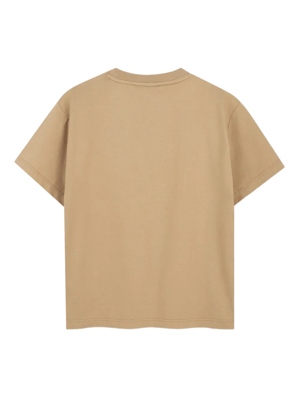BOSS Kidswear Grafisch T-shirt Beige