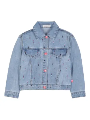 Kenzo Kids クロップド デニムジャケット | ブルー | FARFETCH JP