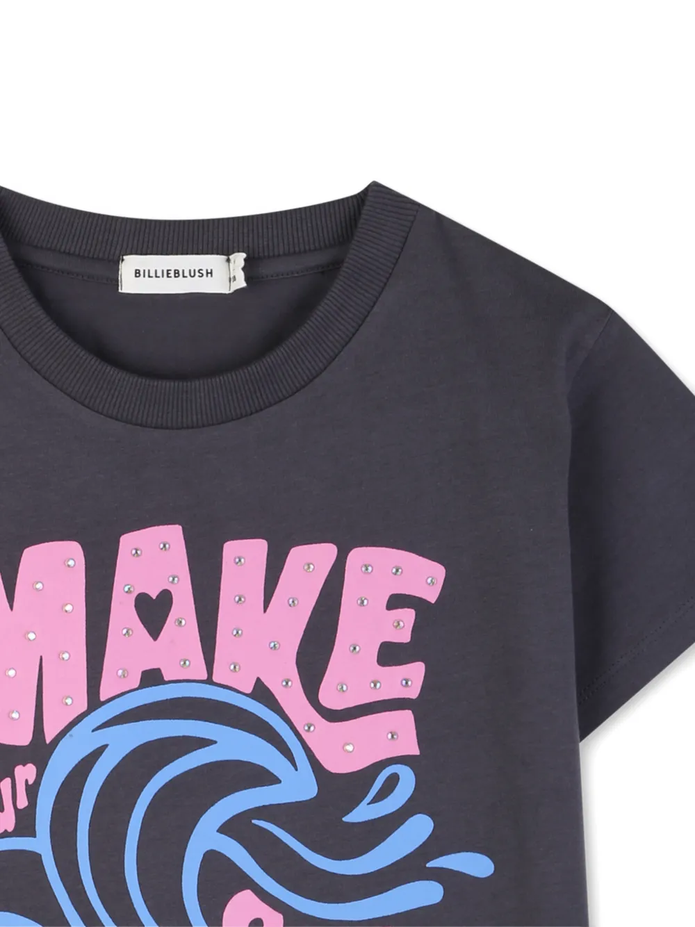 Billieblush Grafisch T-shirt Grijs