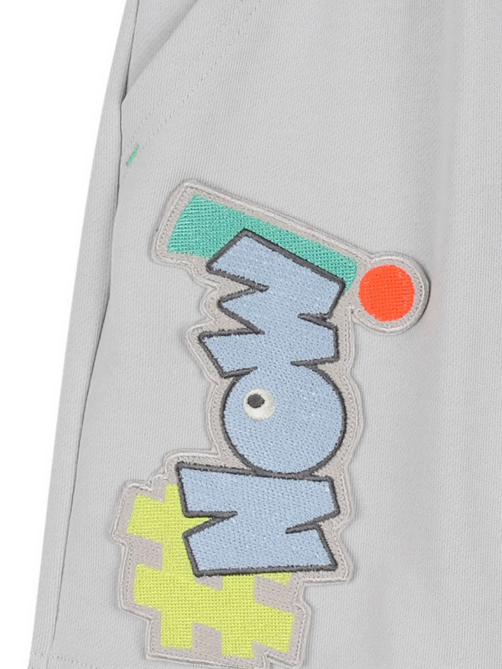  Billieblush Patch-appliqué Bermuda Shorts - Grey 