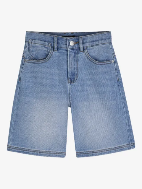 Dkny Kids buttoned denim shorts