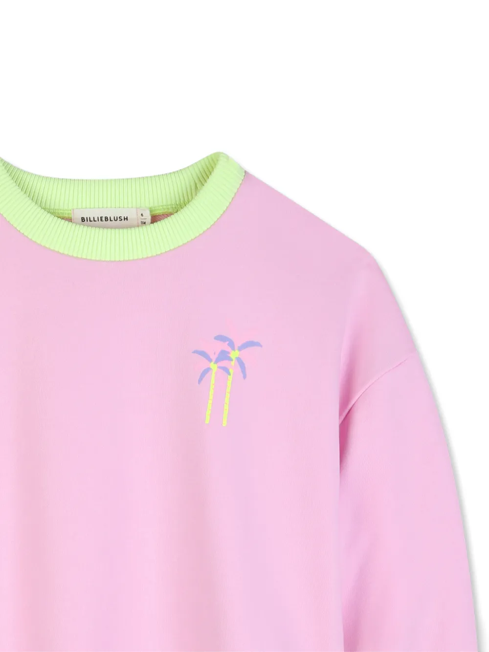  Billieblush Palm-print Sweatshirt - Pink 