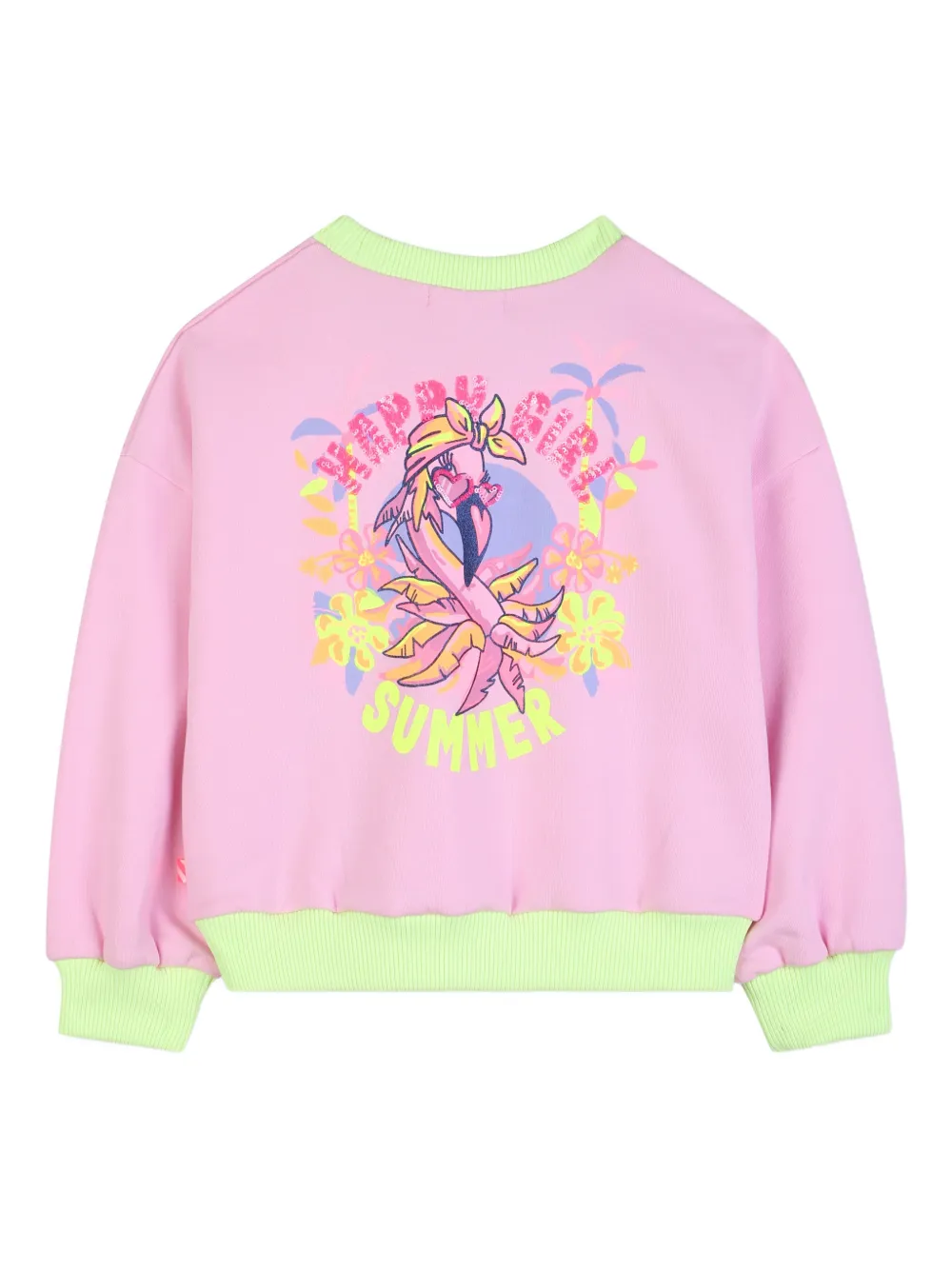  Billieblush Palm-print Sweatshirt - Pink 