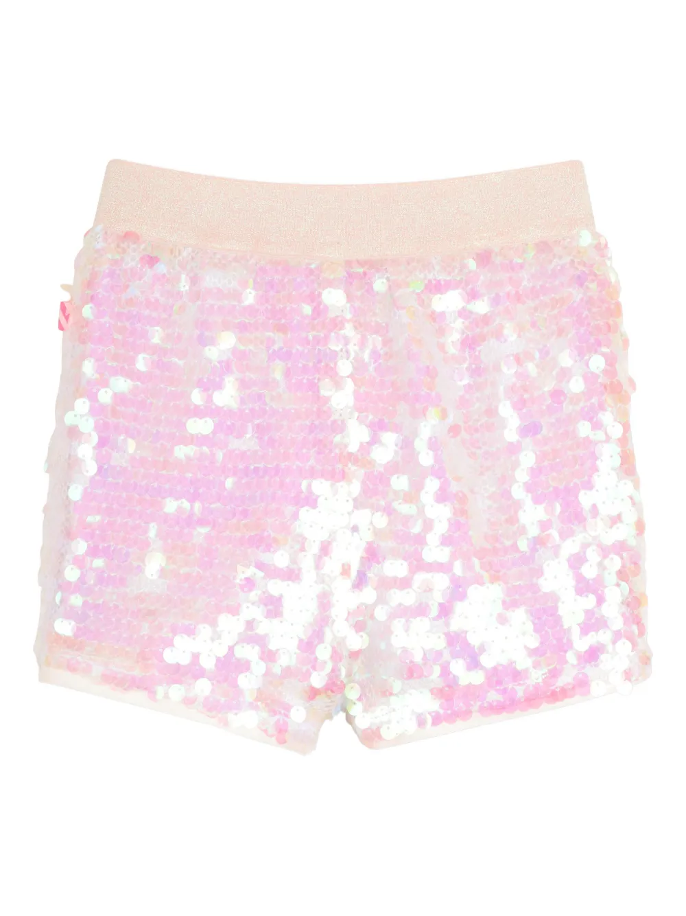 Sequin-Embellished Elasticated Shorts