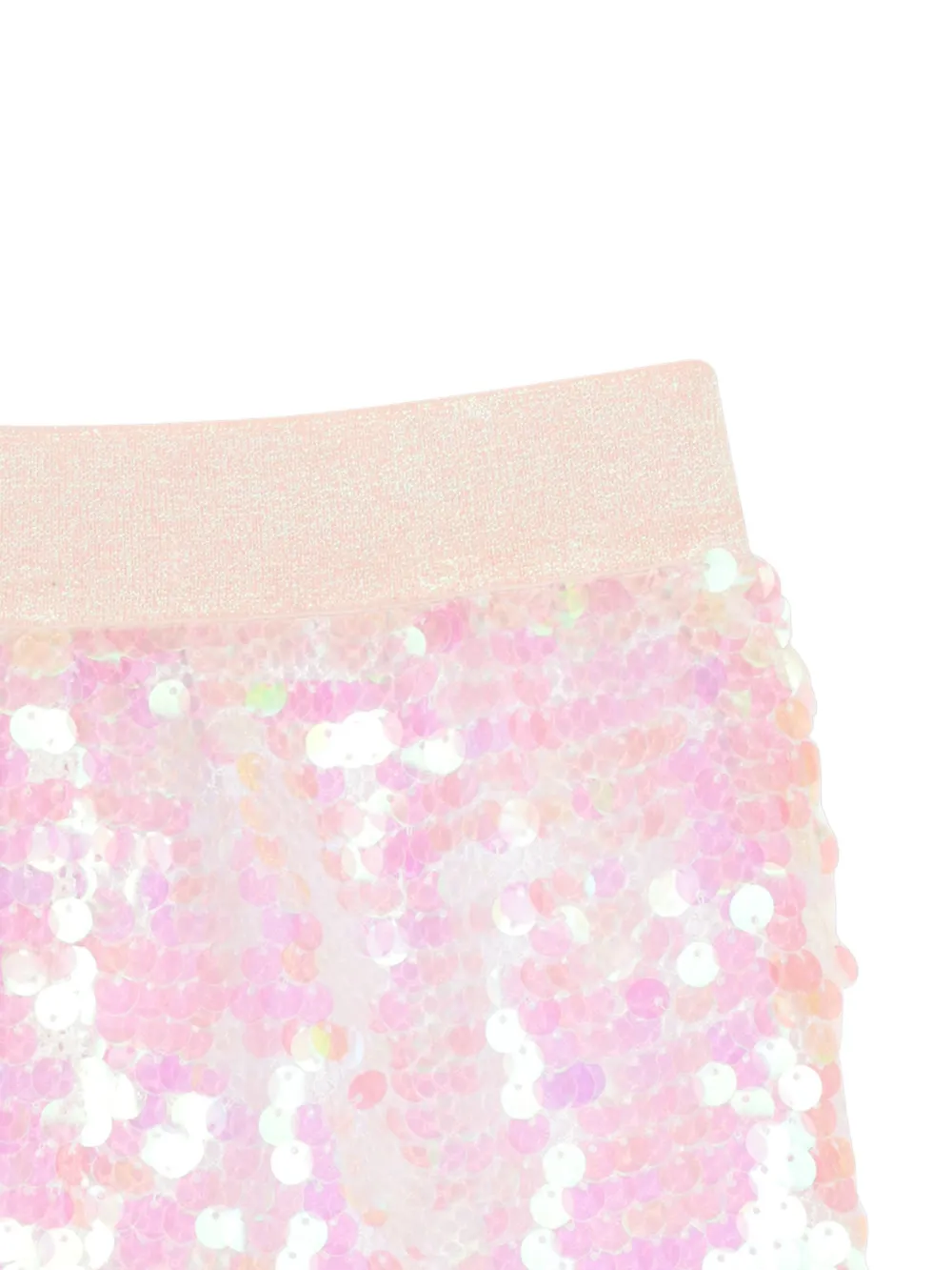Sequin-Embellished Elasticated Shorts