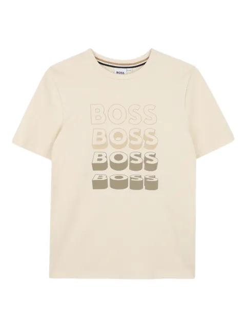 BOSS Kidswear t-shirt à logo imprimé
