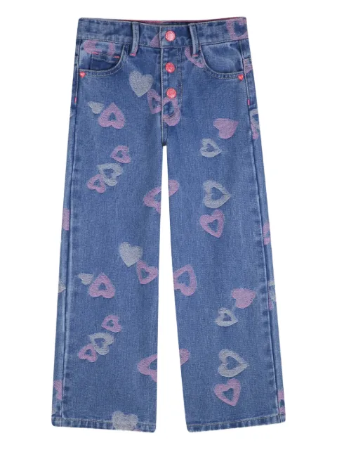Billieblush heart-detail jeans
