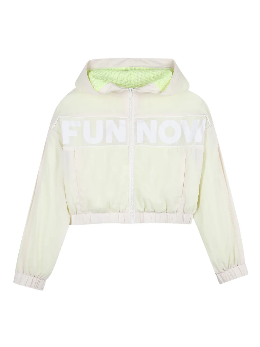 Zip-Fastening Windbreaker