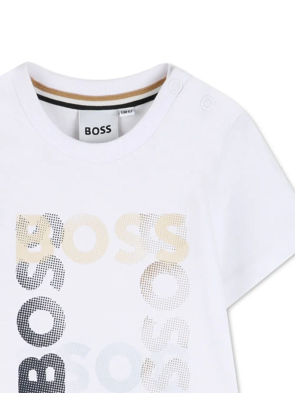 BOSS Kidswear T-shirt Wit