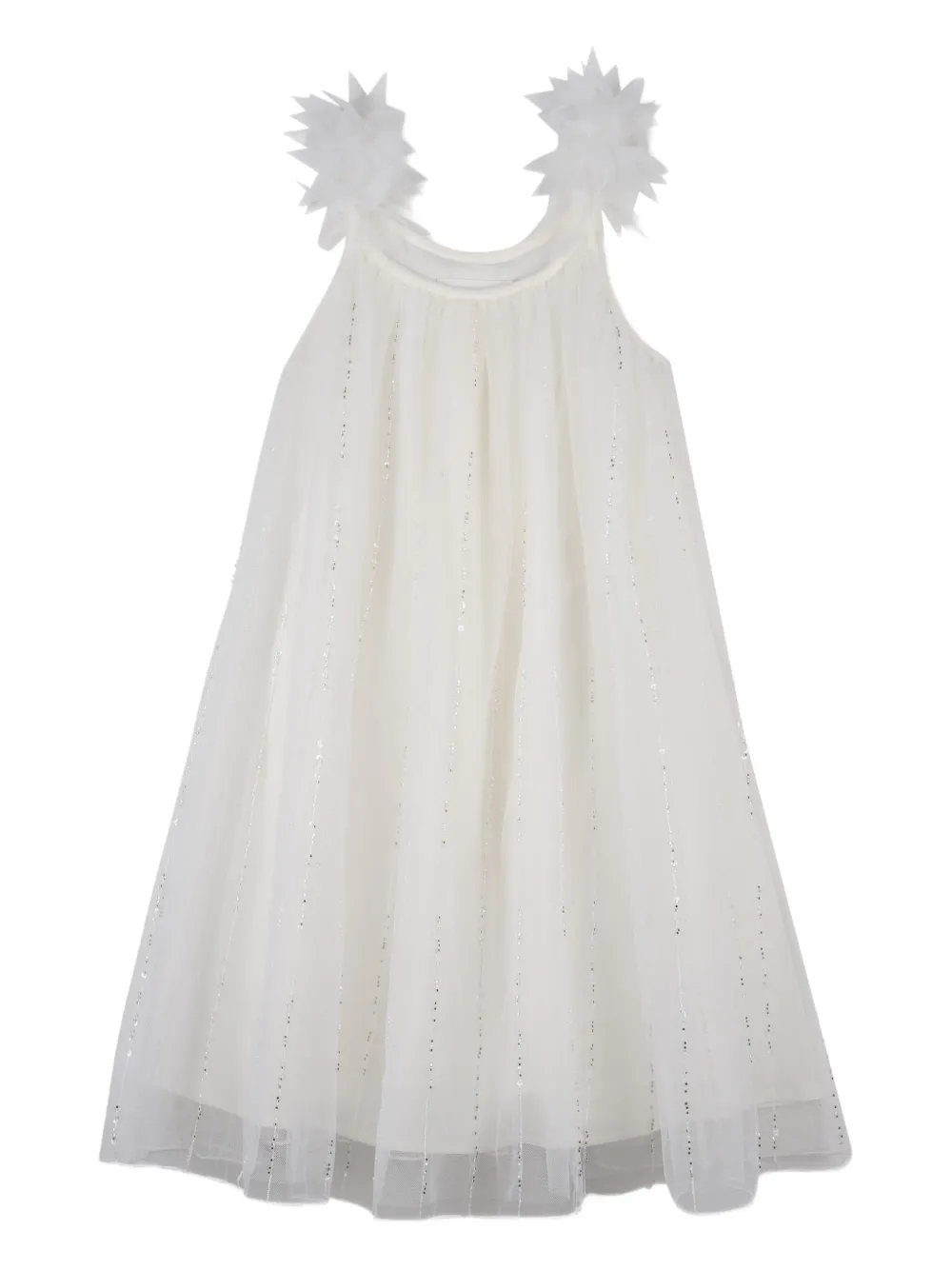 Billieblush Abito a fiori - Bianco