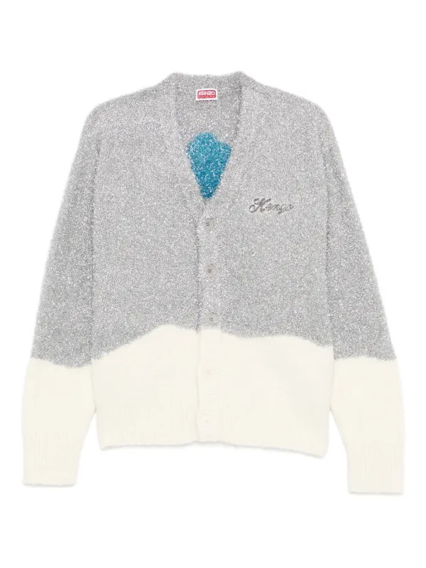 Kenzo Winter Holidays カーディガン | グレー | FARFETCH JP