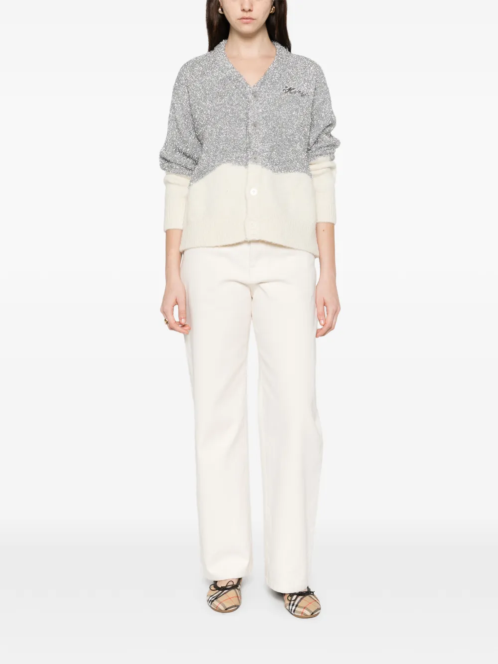  Kenzo Winter Holidays Cardigan - Grey 