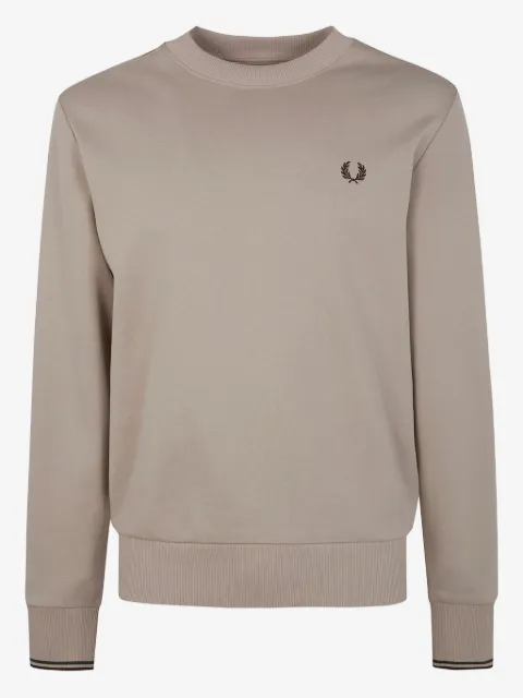Fred Perry logo-embroidered sweatshirt
