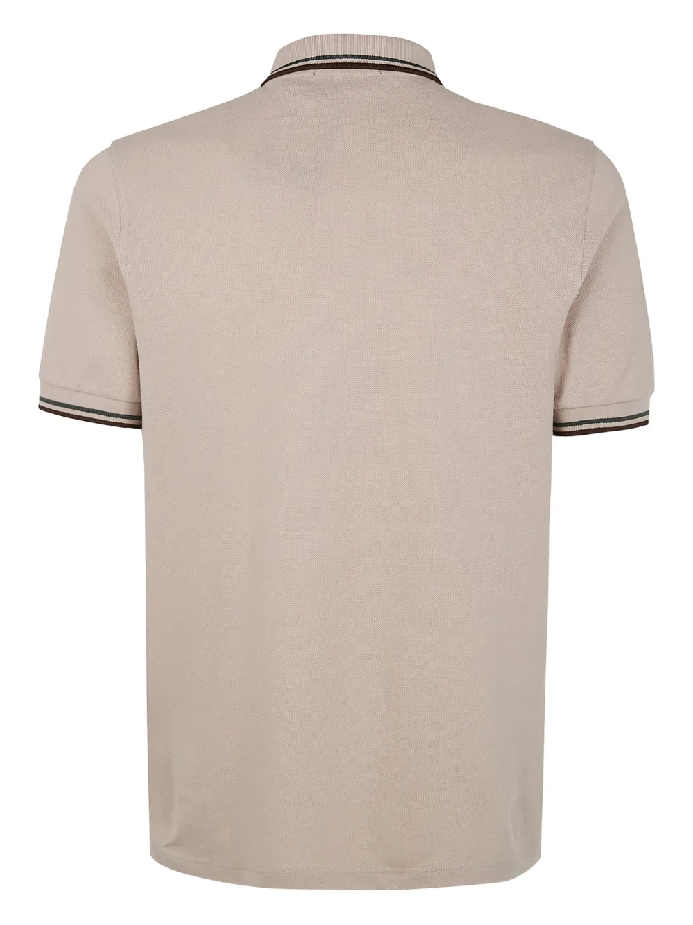 Fred Perry laurel-wreath tipped polo shirt - Beige