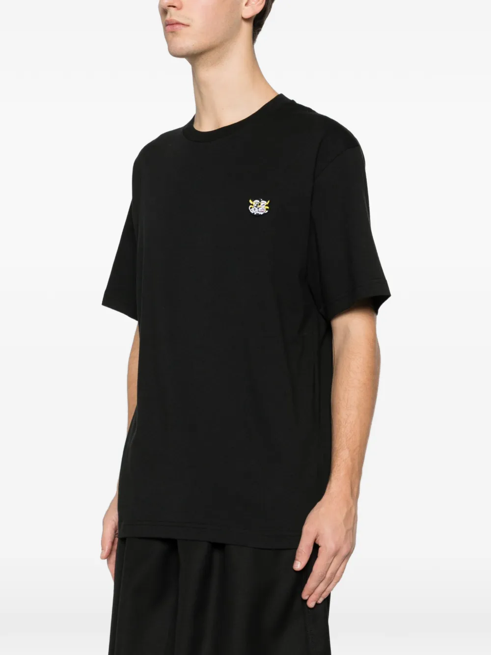 Kenzo T-shirt met geborduurde patch Zwart